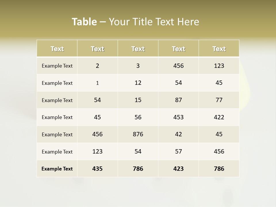 White Dice On A White Background PowerPoint Template