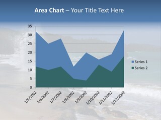 Picture Of A Caribbean Beach With A Turquoise Sea Where A Wave Is Hitting A Rock. Taken In Playa Rincon, Samana, Dominican Republic. PowerPoint Template