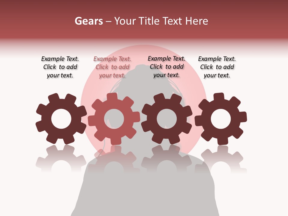 Illustration Of A Person Wearing Headphones In-Front Of The Flag Of Japan PowerPoint Template