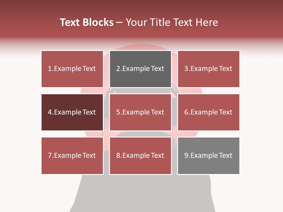 Illustration Of A Person Wearing Headphones In-Front Of The Flag Of Japan PowerPoint Template