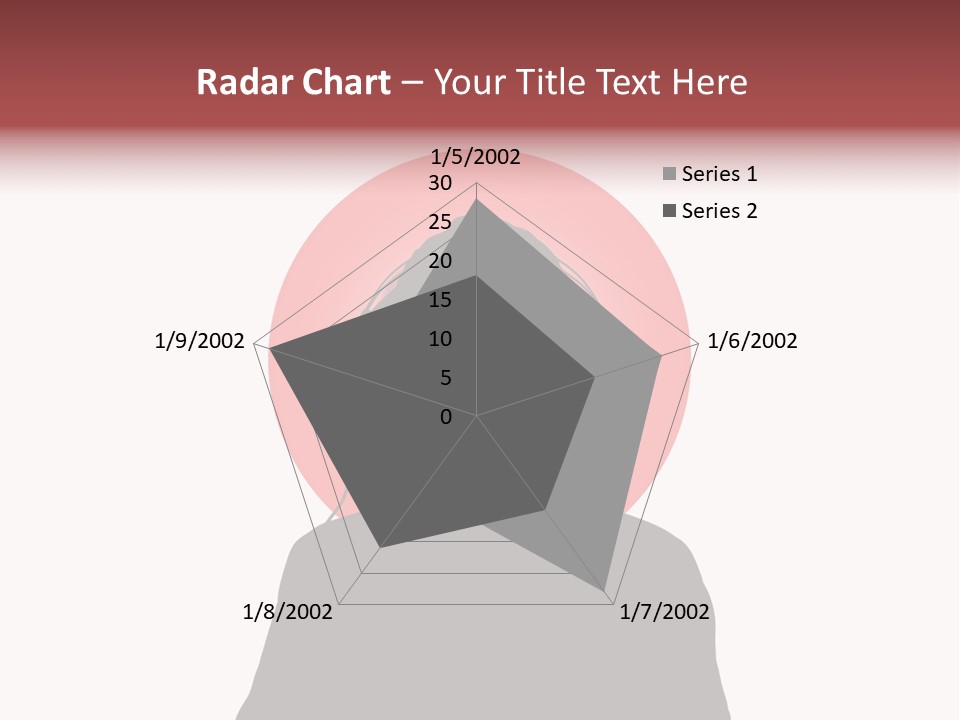 Illustration Of A Person Wearing Headphones In-Front Of The Flag Of Japan PowerPoint Template