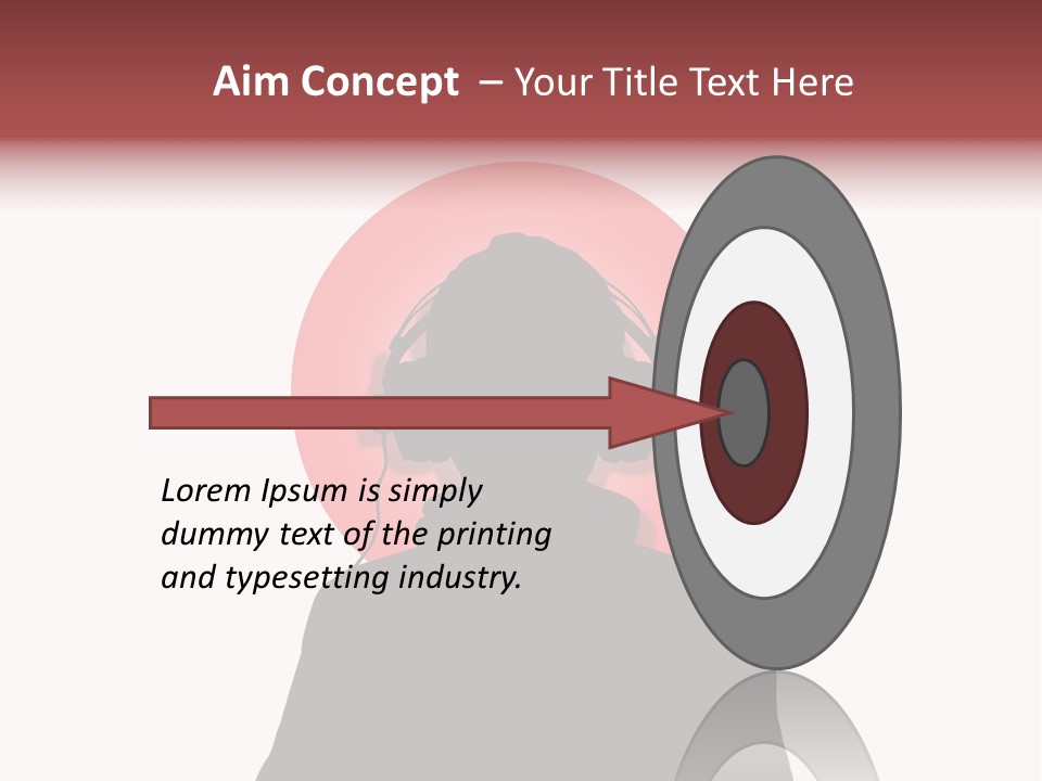 Illustration Of A Person Wearing Headphones In-Front Of The Flag Of Japan PowerPoint Template