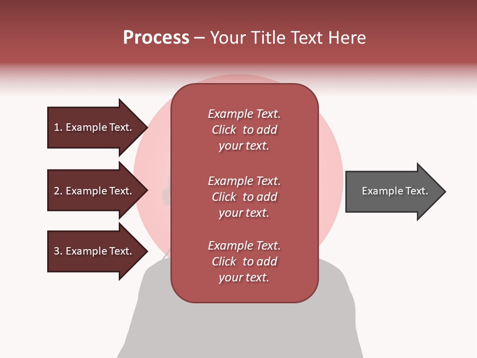 Illustration Of A Person Wearing Headphones In-Front Of The Flag Of Japan PowerPoint Template