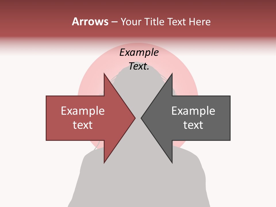 Illustration Of A Person Wearing Headphones In-Front Of The Flag Of Japan PowerPoint Template