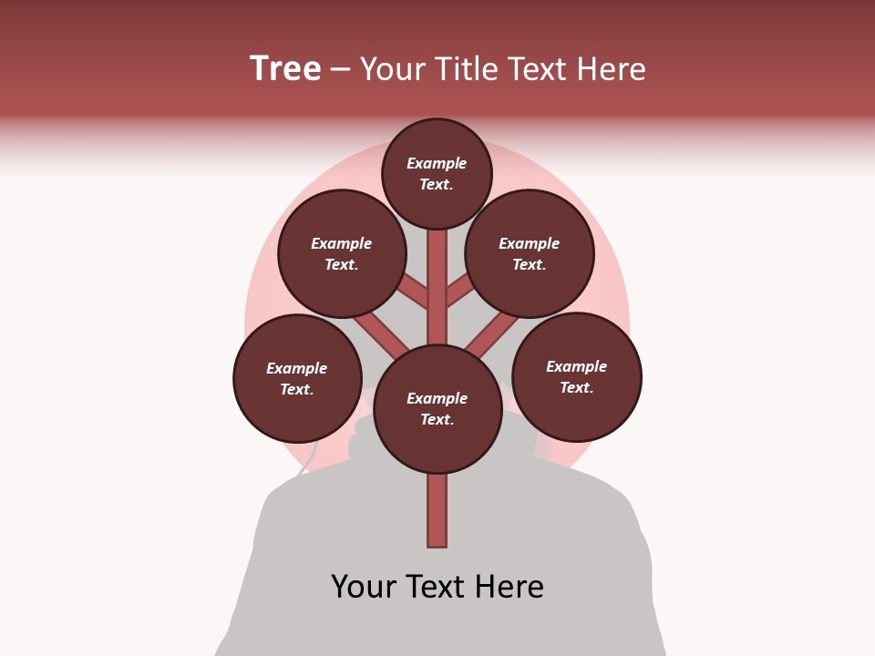 Illustration Of A Person Wearing Headphones In-Front Of The Flag Of Japan PowerPoint Template