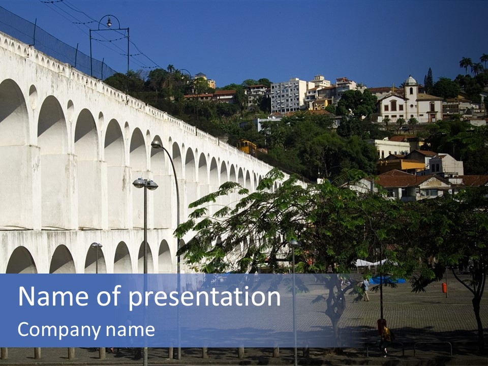 Arcos Da Lapa PowerPoint Template