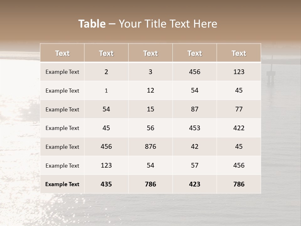 Practicing For The Regatta, Venitian Lagoon PowerPoint Template