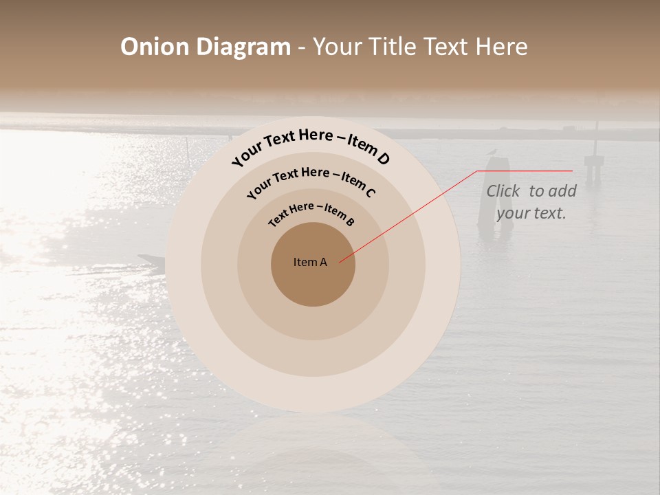 Practicing For The Regatta, Venitian Lagoon PowerPoint Template