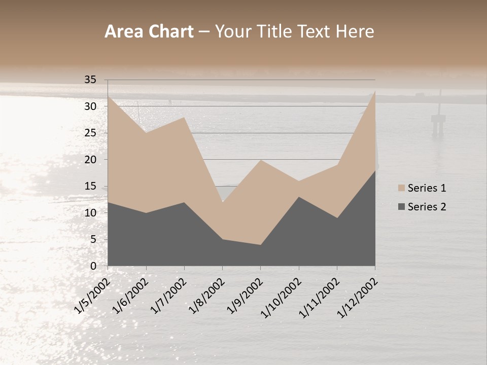 Practicing For The Regatta, Venitian Lagoon PowerPoint Template