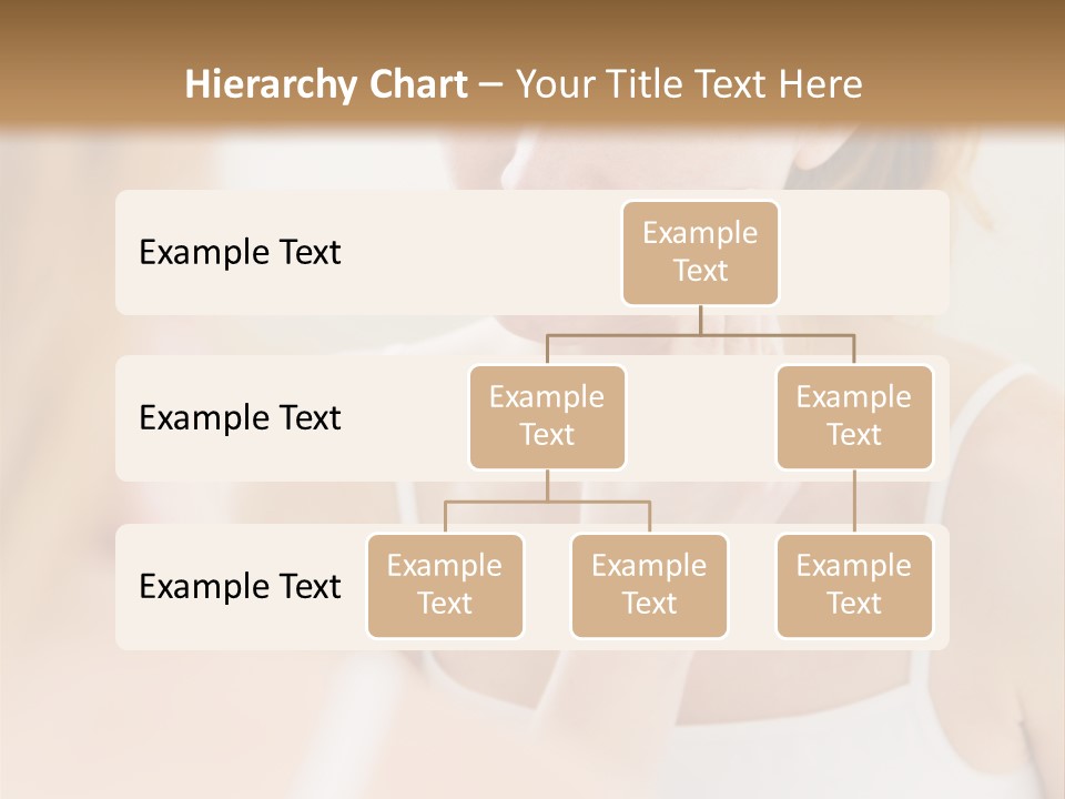 Young Woman Using A Cotton Pad To Remove Her Make-Up PowerPoint Template