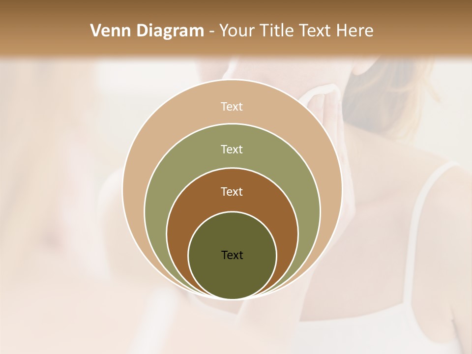 Young Woman Using A Cotton Pad To Remove Her Make-Up PowerPoint Template