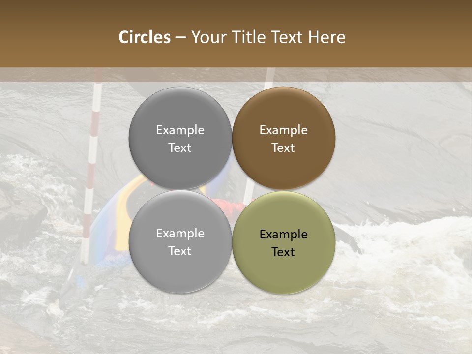 Canoing Competition PowerPoint Template