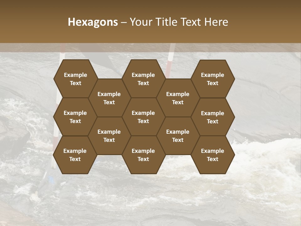 Canoing Competition PowerPoint Template