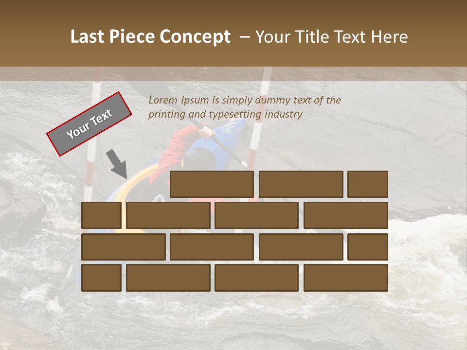 Canoing Competition PowerPoint Template