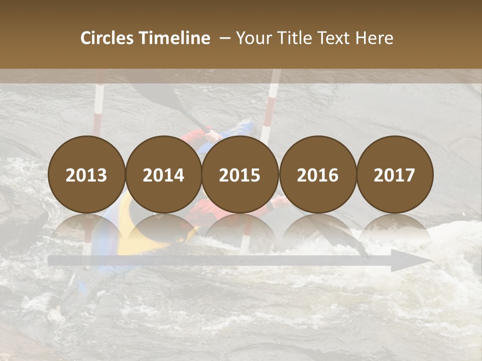 Canoing Competition PowerPoint Template