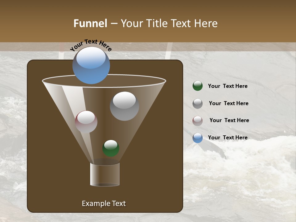 Canoing Competition PowerPoint Template