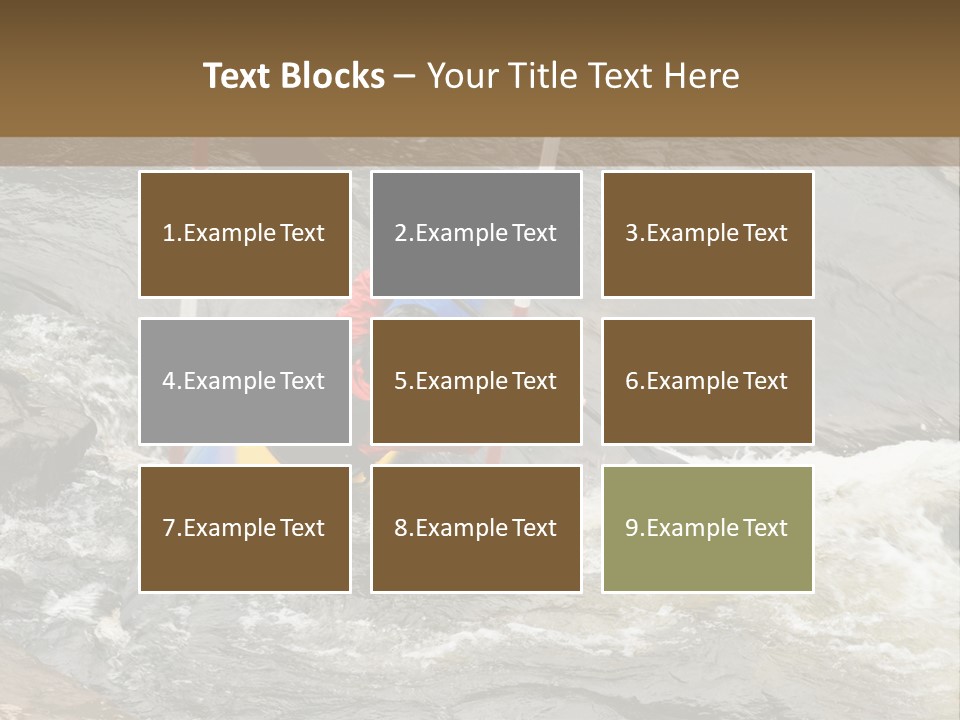 Canoing Competition PowerPoint Template