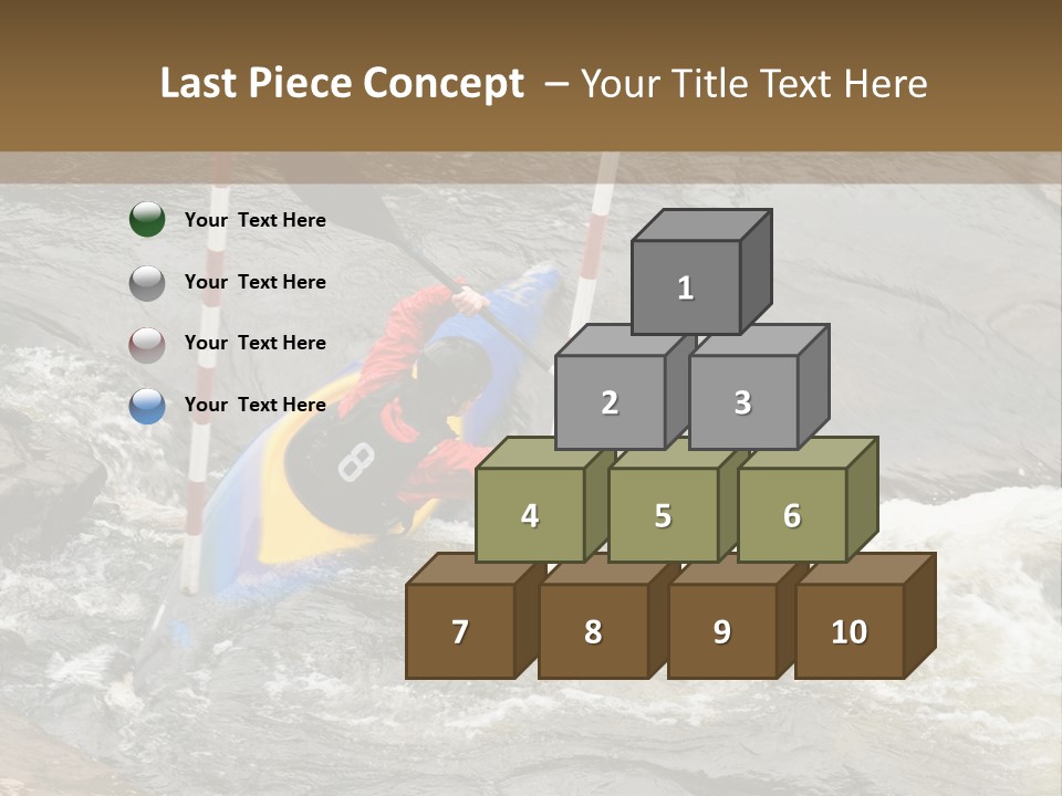 Canoing Competition PowerPoint Template