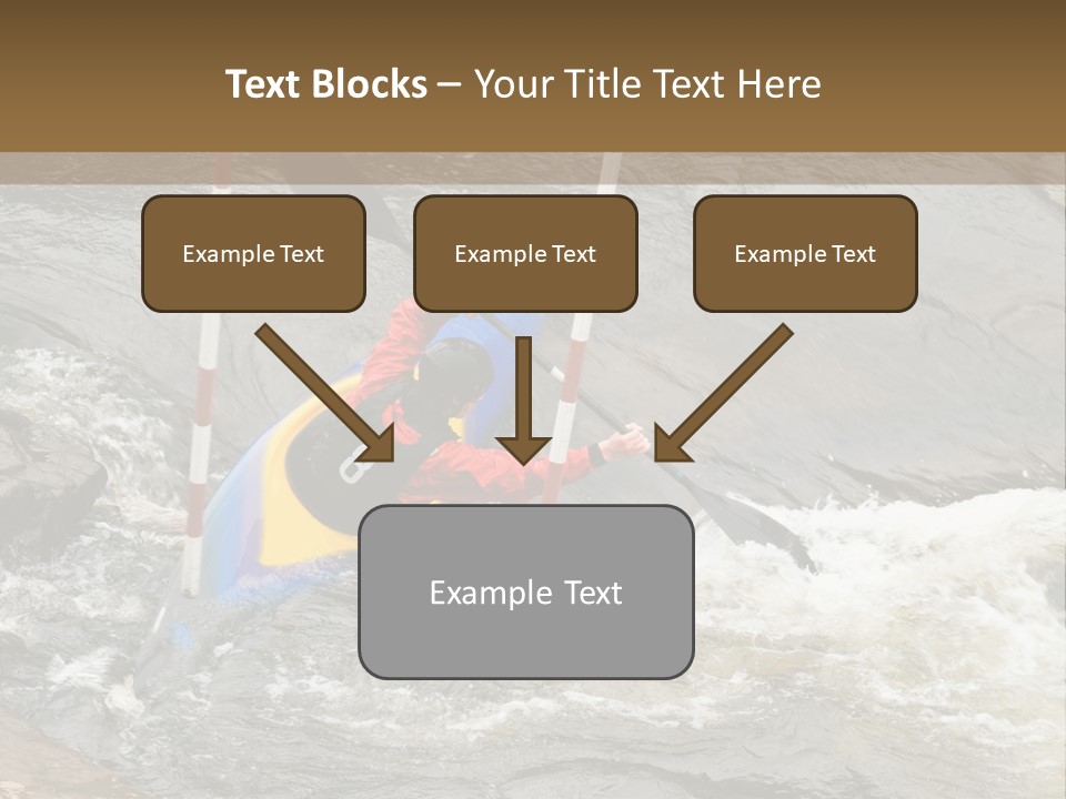 Canoing Competition PowerPoint Template
