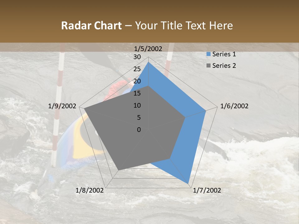 Canoing Competition PowerPoint Template