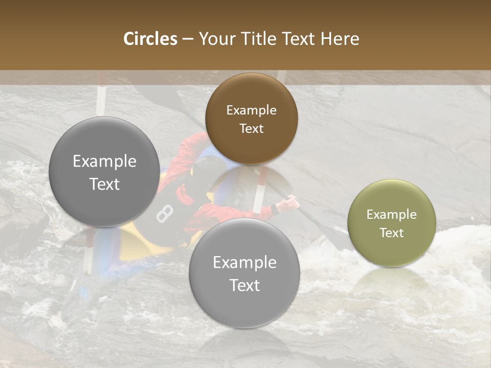 Canoing Competition PowerPoint Template