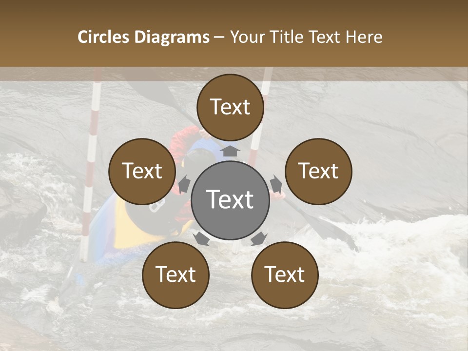 Canoing Competition PowerPoint Template