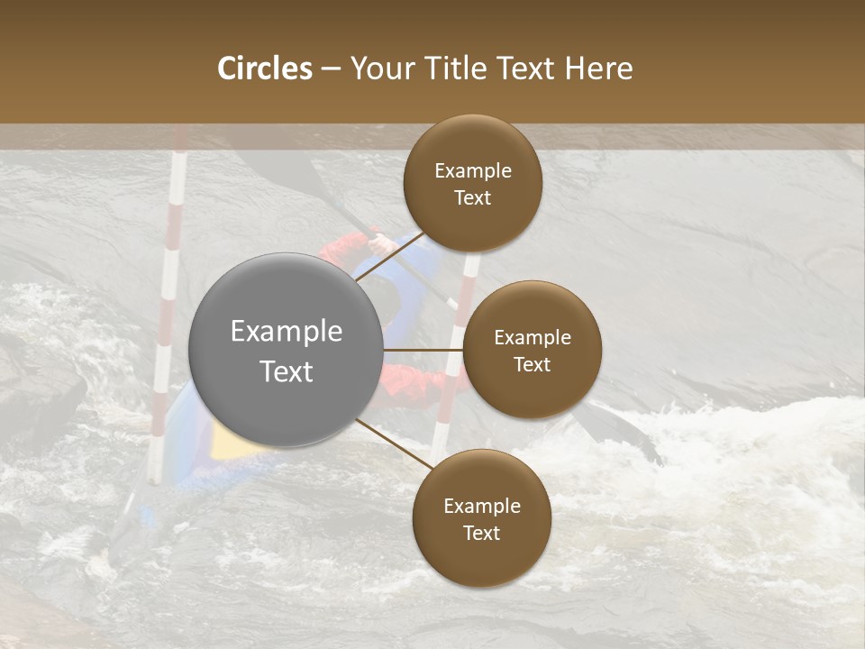 Canoing Competition PowerPoint Template