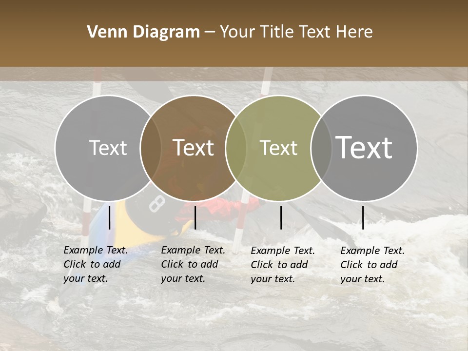 Canoing Competition PowerPoint Template