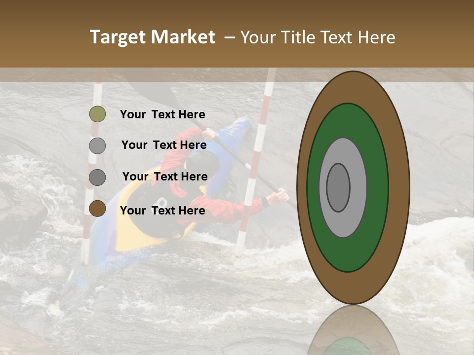 Canoing Competition PowerPoint Template
