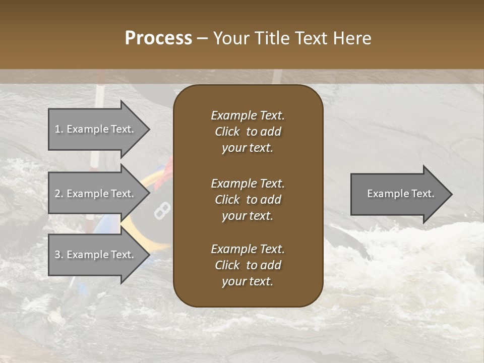 Canoing Competition PowerPoint Template