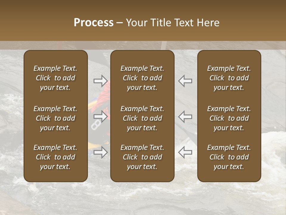 Canoing Competition PowerPoint Template