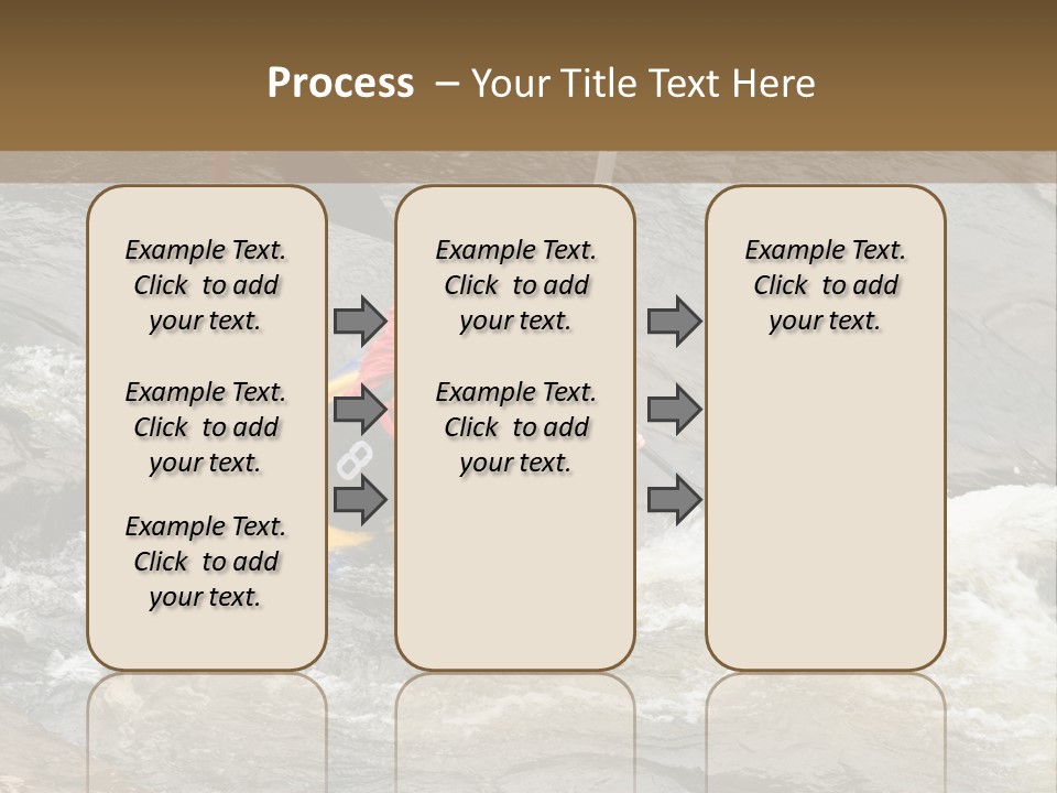 Canoing Competition PowerPoint Template