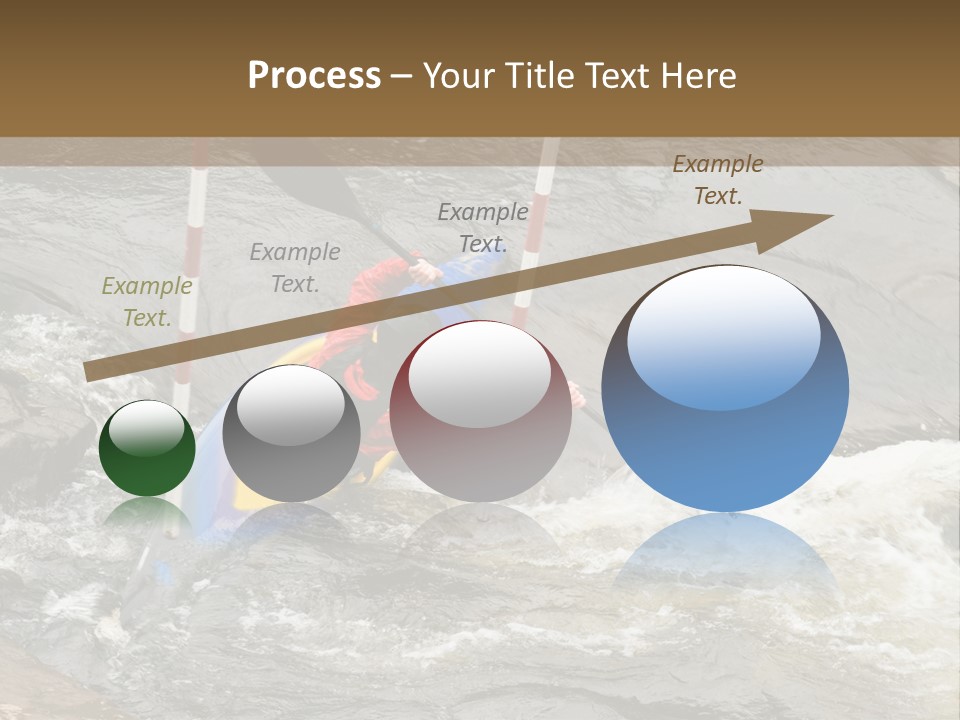 Canoing Competition PowerPoint Template