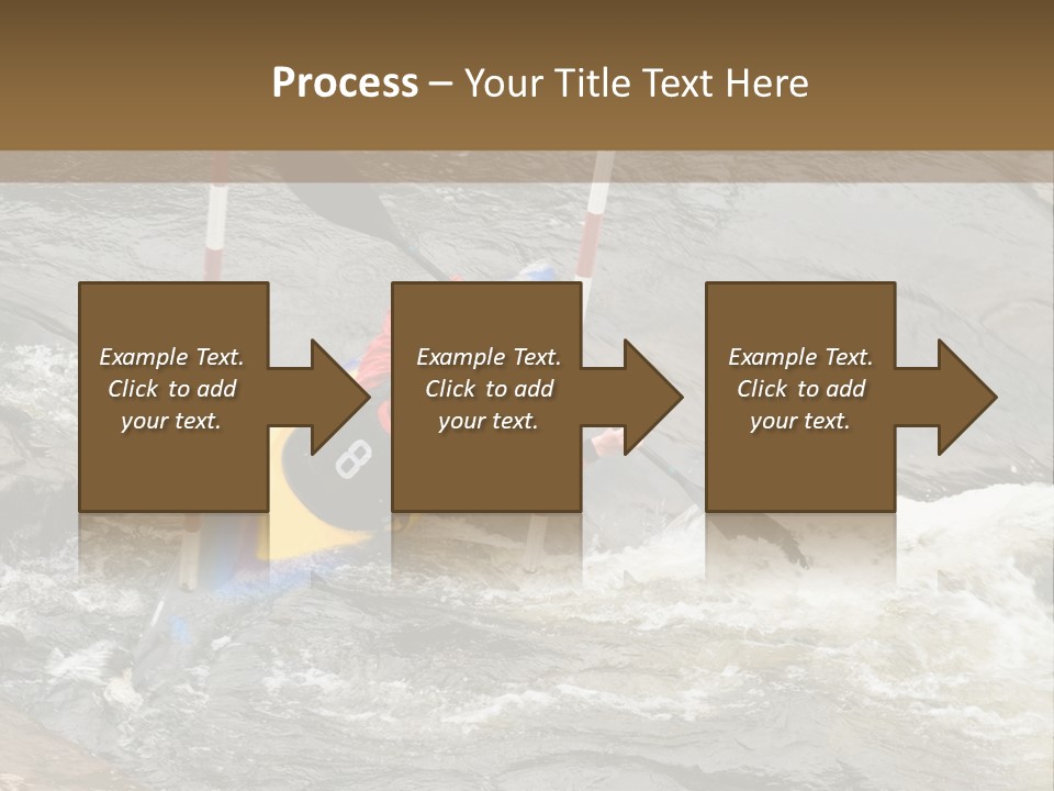 Canoing Competition PowerPoint Template