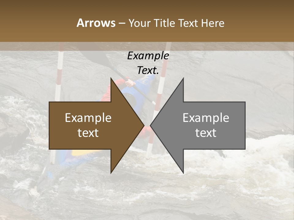 Canoing Competition PowerPoint Template
