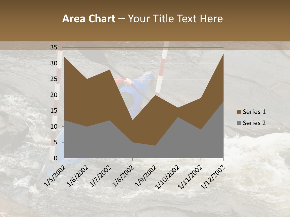 Canoing Competition PowerPoint Template
