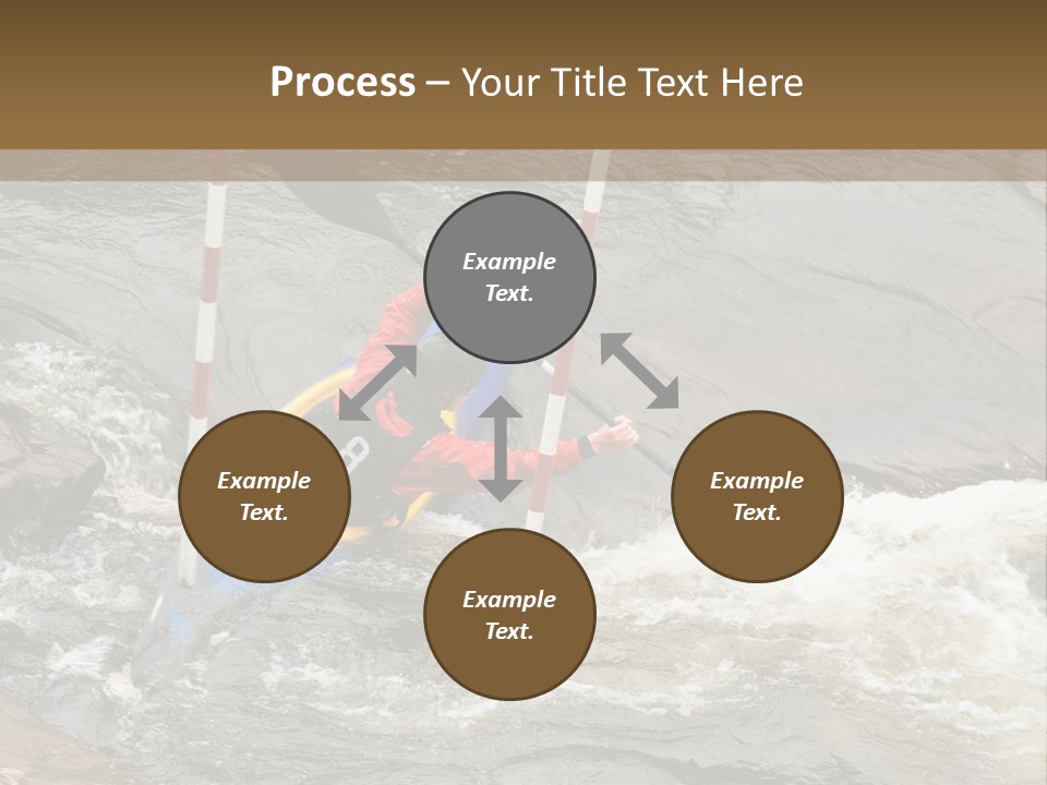 Canoing Competition PowerPoint Template