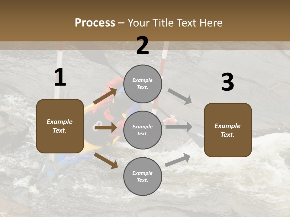 Canoing Competition PowerPoint Template