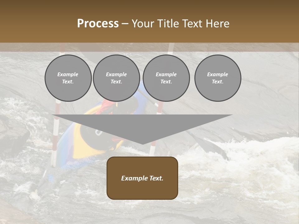 Canoing Competition PowerPoint Template
