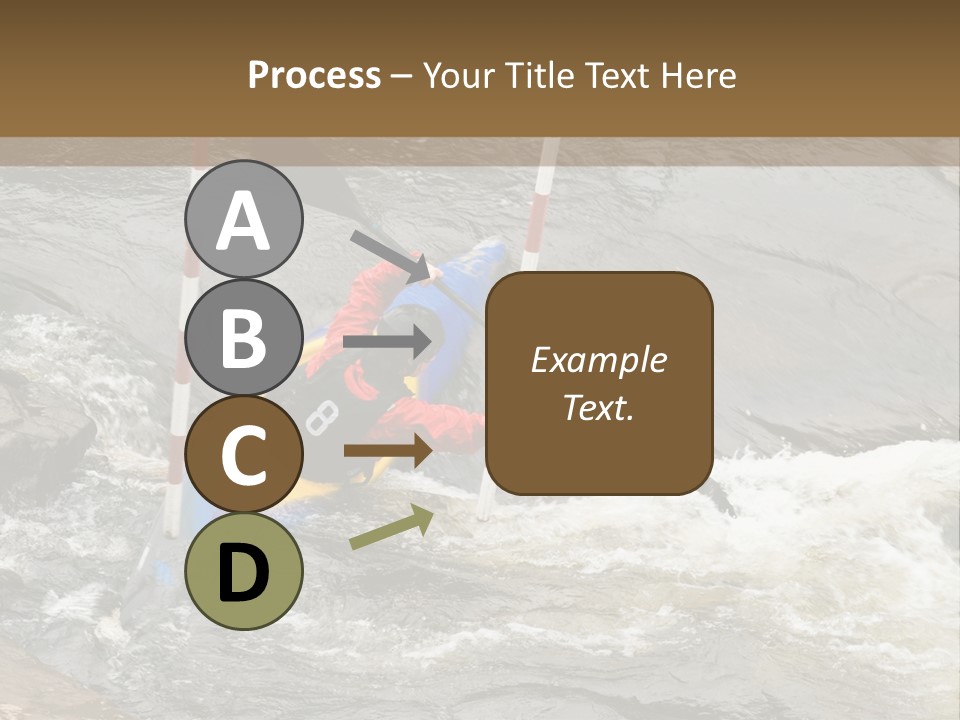 Canoing Competition PowerPoint Template
