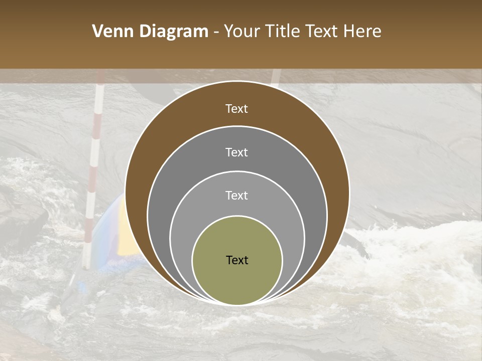 Canoing Competition PowerPoint Template