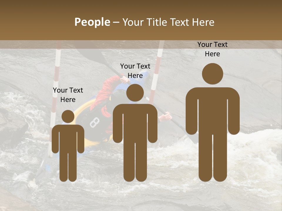 Canoing Competition PowerPoint Template