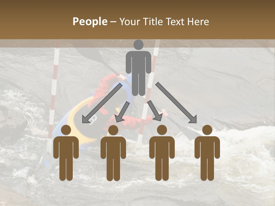 Canoing Competition PowerPoint Template