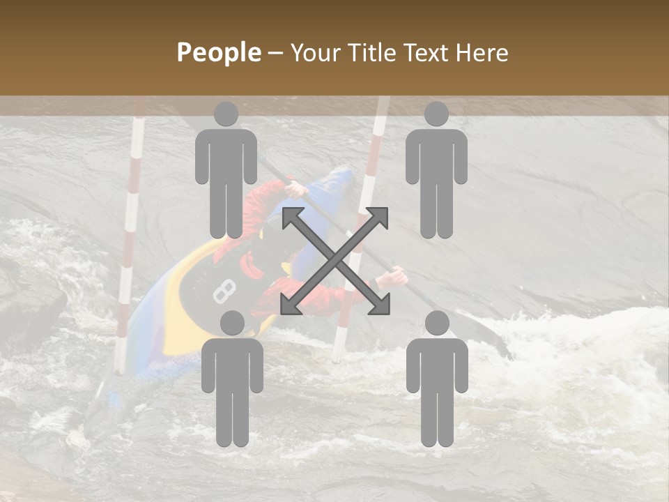 Canoing Competition PowerPoint Template