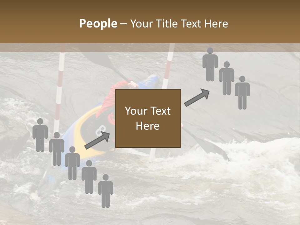 Canoing Competition PowerPoint Template