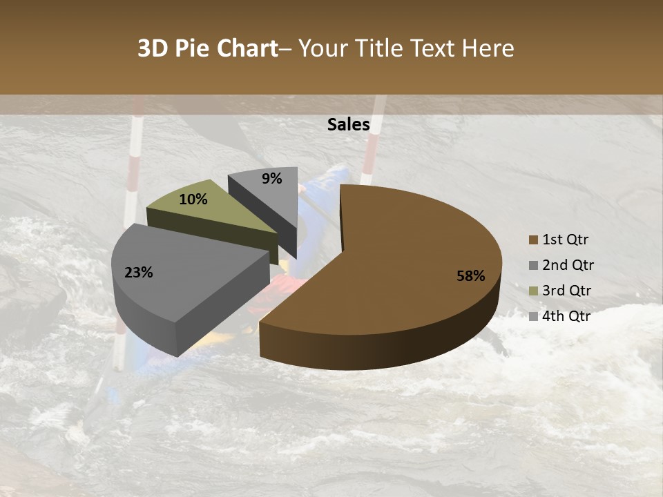 Canoing Competition PowerPoint Template