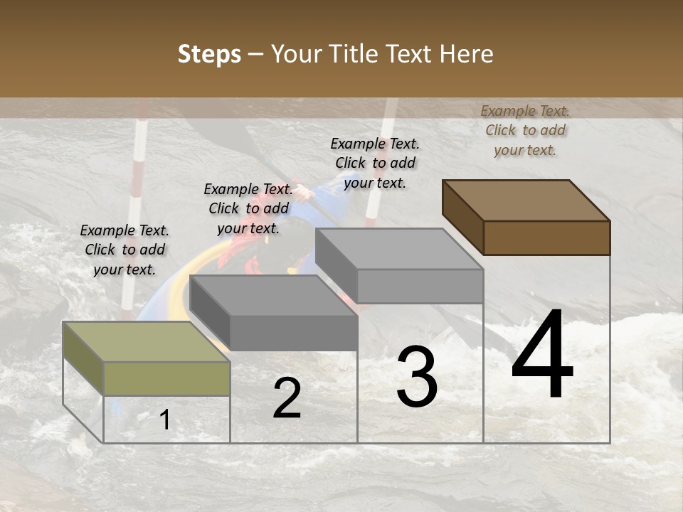 Canoing Competition PowerPoint Template