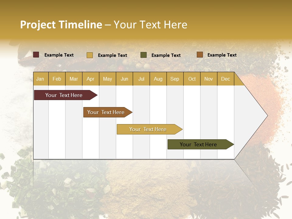 A Collection Of Spices PowerPoint Template