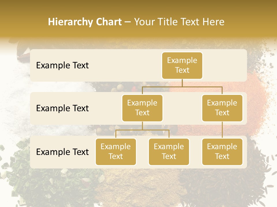 A Collection Of Spices PowerPoint Template