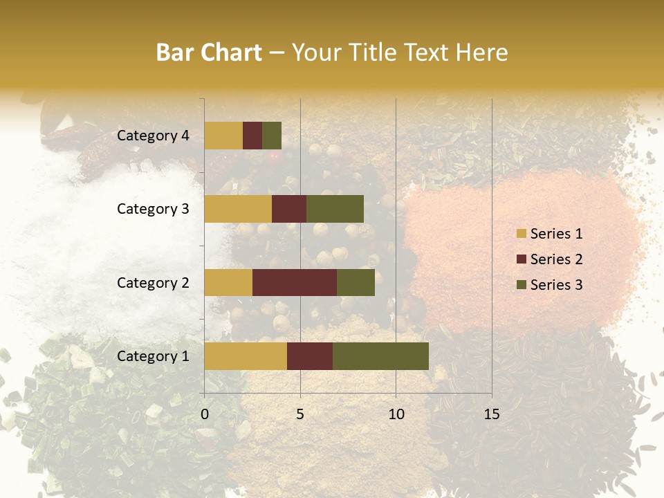 A Collection Of Spices PowerPoint Template